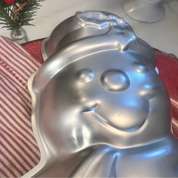 1989 Wilton Christmas Snowman Cake Mold - Picture 4 of 11